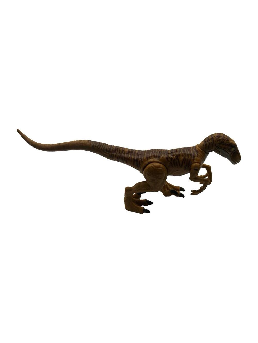 Jurassic World Velociraptor 3.75" Scale Dinosaur Figure Brown